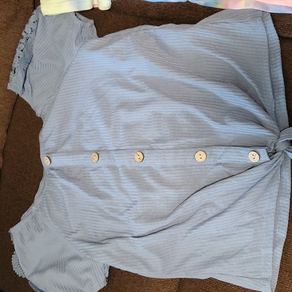 Girls jeans and jackets and vest..